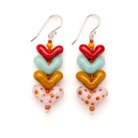 heartstack earrings