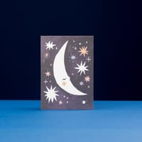 Image 2 of Mini Sleeping Moon Card