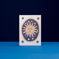Image 1 of Mini Smiling Sun Card by Sister Paper Co.