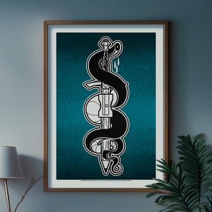 Gzy Ex Silesia - Pen Serpent - Giclée Fine Art Print