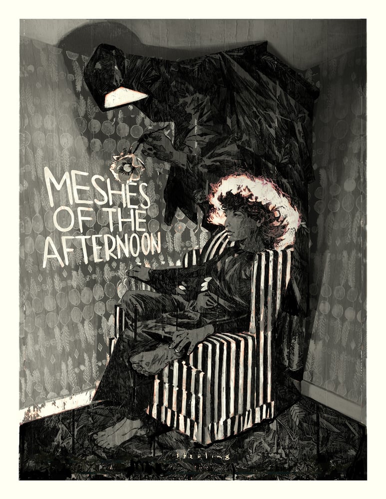 Image of Meshes of the Afternoon, signed (LE) screen printed poster