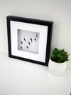 Swift Papercut Framed Artwork