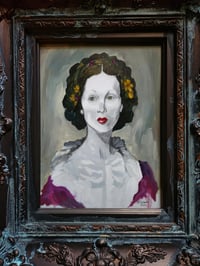 Image 3 of Ghostly Haunted Mansion Lady Portrait