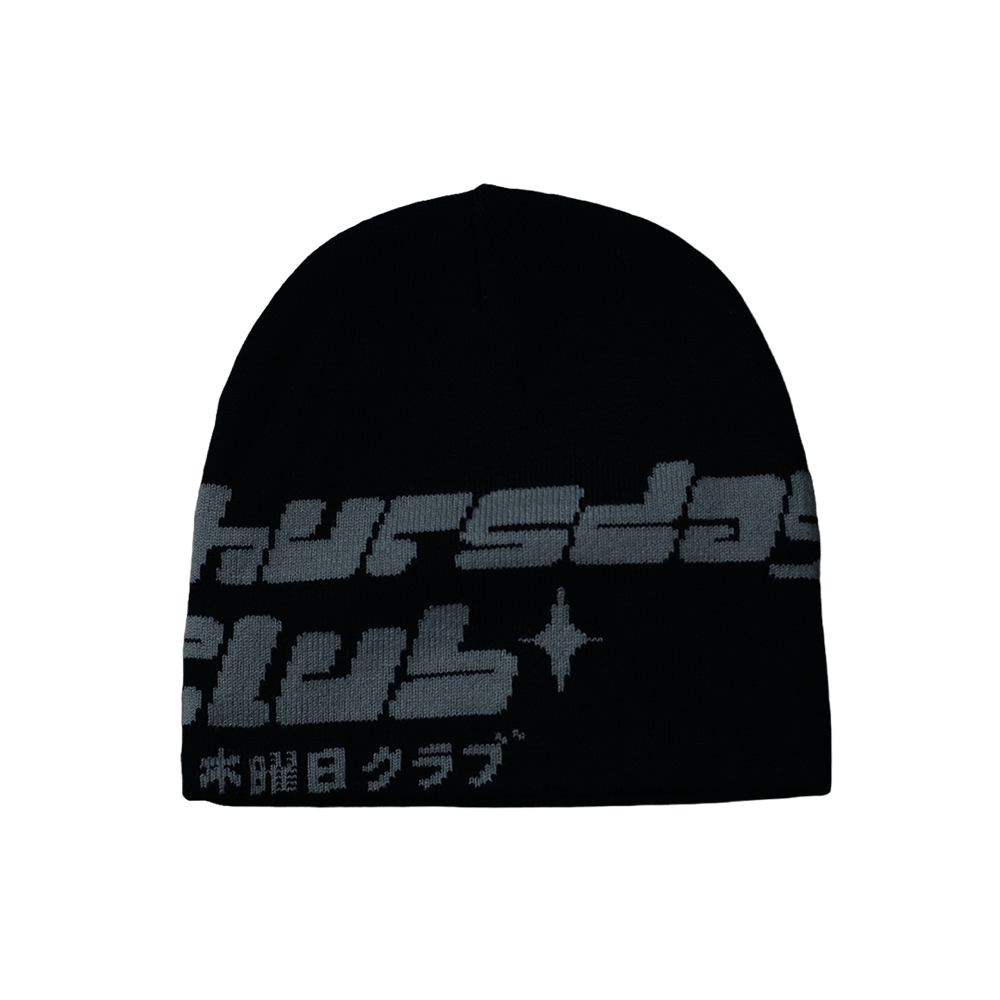 Image of BLACK/GREY BEANIE