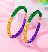 Image 2 of Mardi Gras Hoops