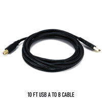 USB A to B Cable - 10ft