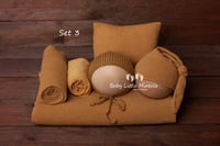 Image 4 of Newborn photo set mustard