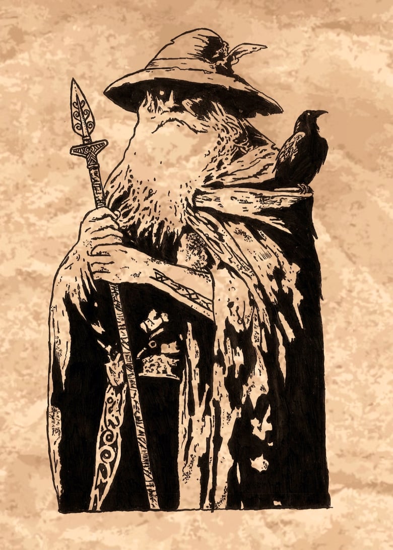 Image of All Father limited edition artprint