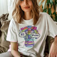 All Better - Womens colorful bong shirt
