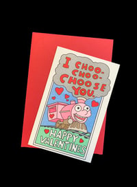 Image 2 of I Choo-Choo Choose You - A5 Card