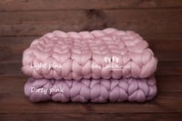 Image 8 of Newborn photo set grey/pink