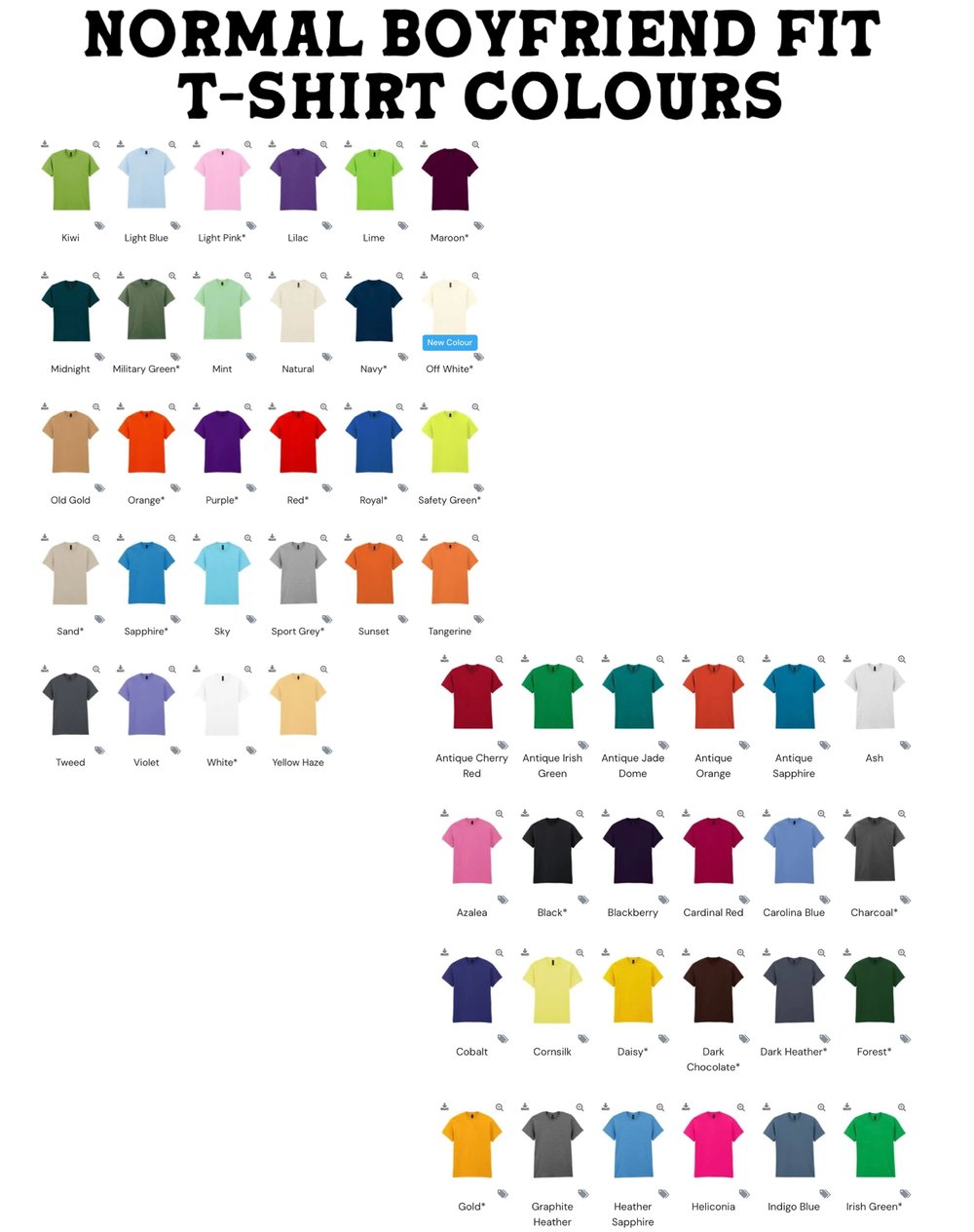 Image of I heart personalised tees/sweaters