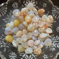 Image 1 of Mini Flower Agate Heart