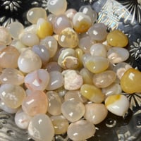 Image 3 of Mini Flower Agate Heart