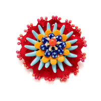 Frida flower brooch