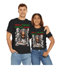 Image 8 of BHM "Never Let Them Forget" T-SHIRT S - XL 3 colors by Myz Tee's FREE SHIP