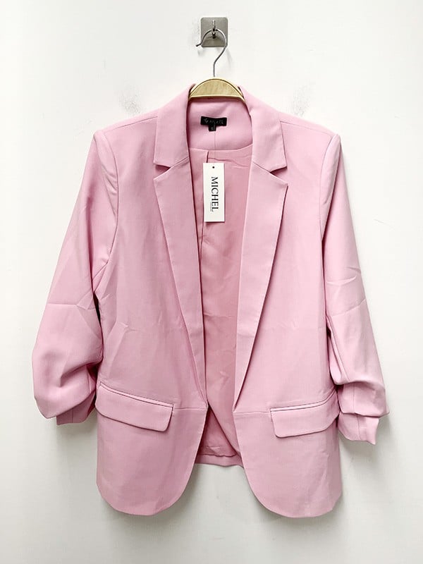 Image of About Business Blazer (light pink) 