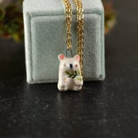 Garden Bear Necklace