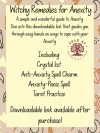 Witchy Remedies for Anxiety 
