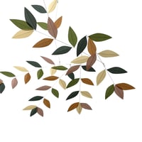 Image 1 of Honeysuckle | Stylized Leaf Mobile