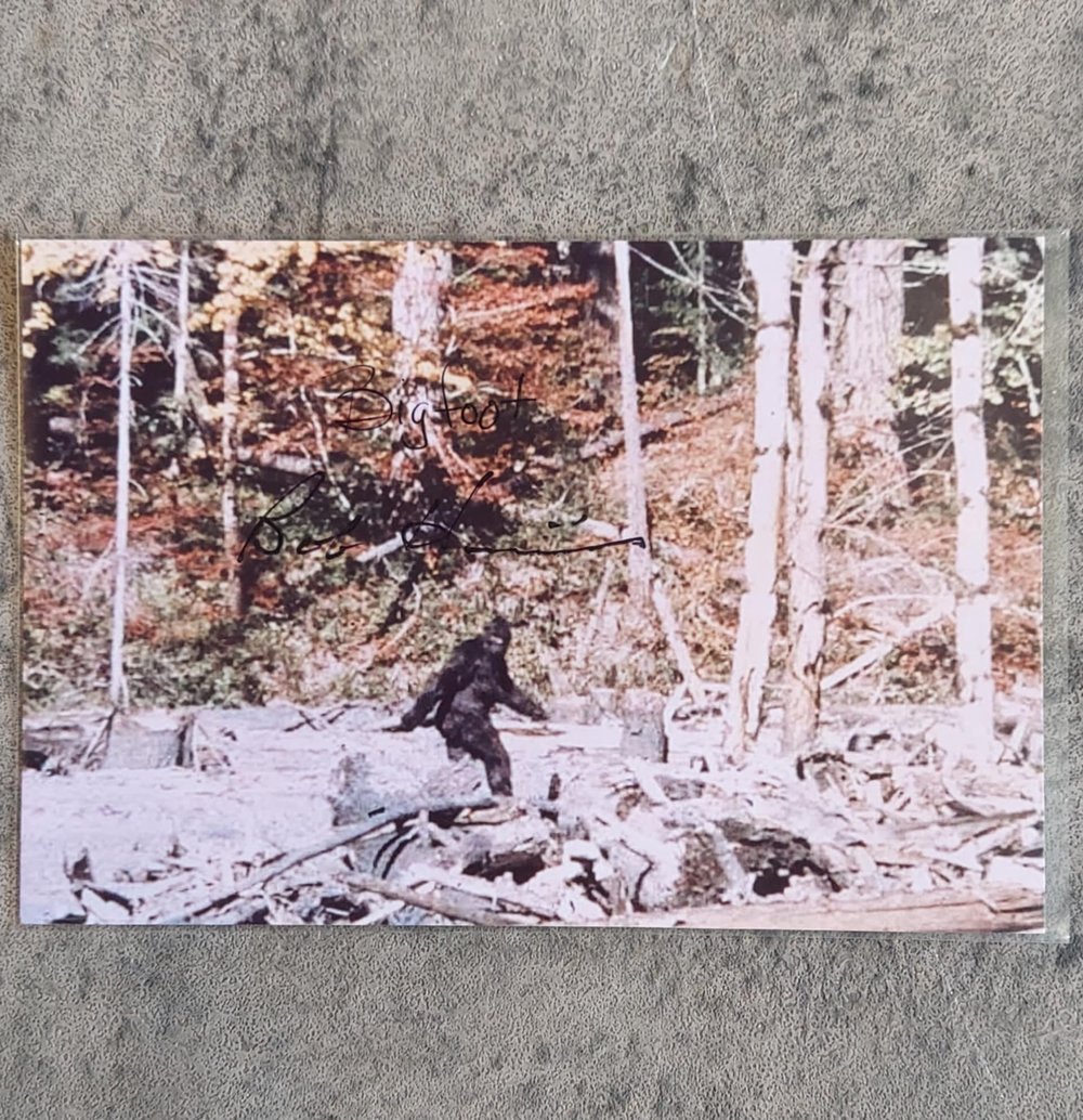 Bigfoot – Signed Photos (Bob Heironimus & Amy Morris)