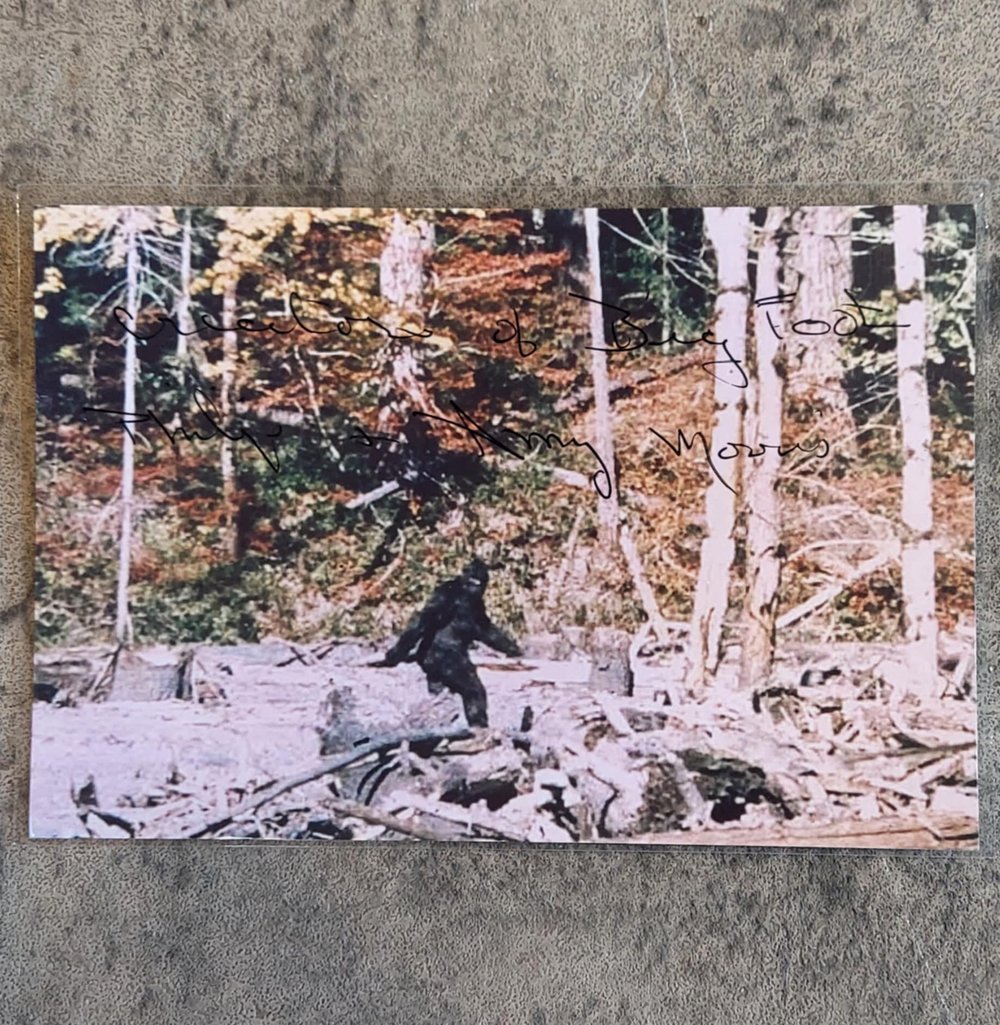 Bigfoot – Signed Photos (Bob Heironimus & Amy Morris)