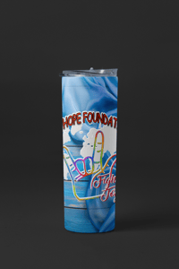 LBCH Fighting Together 20 Ounce Blue