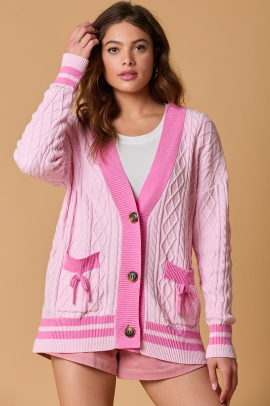 Image of Bubblegum Cardigan 