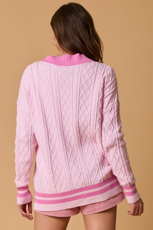 Image of Bubblegum Cardigan 