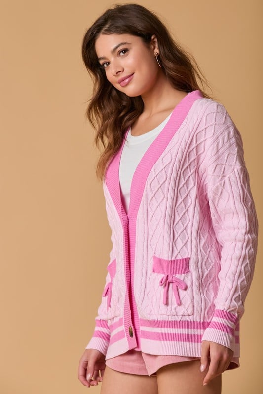 Image of Bubblegum Cardigan 