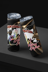 Image 2 of LBCH Black/Gold Fighting Together 20 Ounce