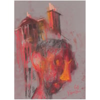 Image 1 of Dwelling - Charcoal and Soft Pastels on Paper