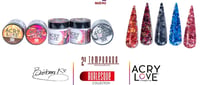Image 4 of 5 Piece Acrylic Sets