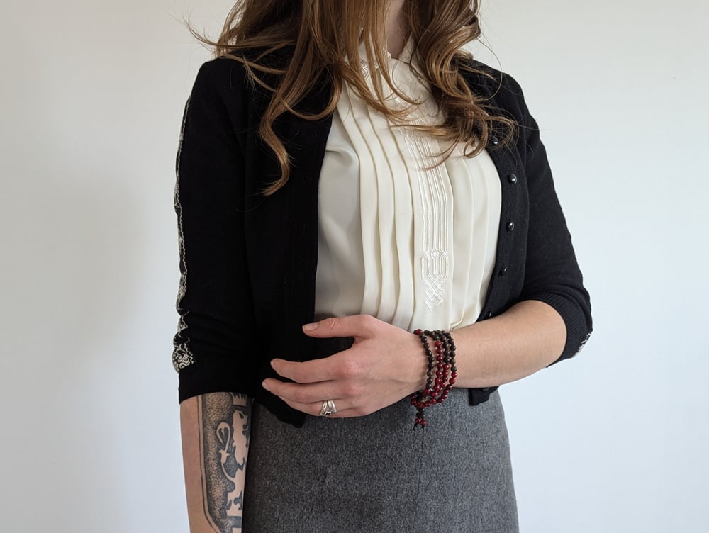 Compass and Cross Sweater 