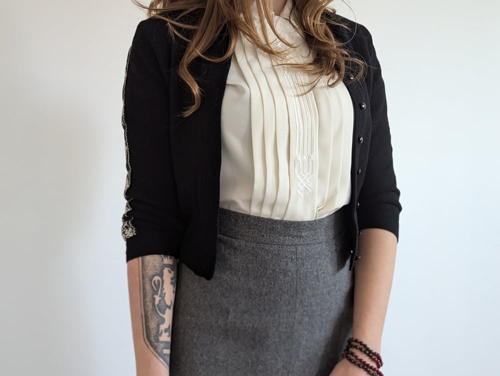 Compass and Cross Sweater 