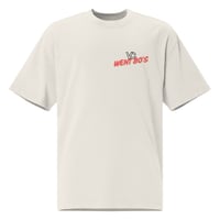 Image 1 of VCS Oversized 80s Designer Luxury Modern Unisex Organic Cotton Graphic Fashion T-Shirt