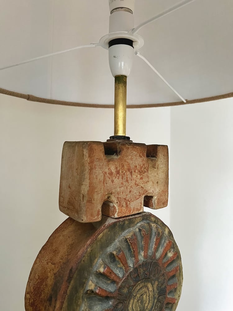 Image of Studio Ceramic Totem Lamp by Bernard Rooke