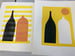 Image of Two Bottles handmade print