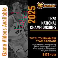 Tournament Team Package - 2025 U20 National Championships 