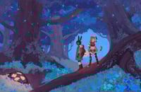 Image 2 of FFXIV Erenville & Wuk Lamat in Yak T'el 11"x17" Print