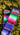 La Chingona - Sarape Golf Towel- Morado Y Oro