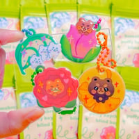 Image 1 of Flower Puffy PVC Charm Blind Bag