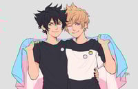 Image 3 of Kingdom Hearts VanVen Pride Print