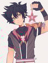 Image 2 of Kingdom Hearts Vanitas Wayfinder Print