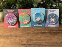 Image 1 of Idol Corp Love Pinback Buttons