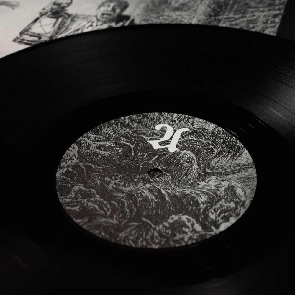 Owls Woods Graves "Secret spies of the horned patrician" black LP