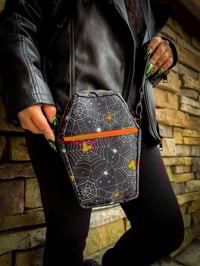 Spooky Park Hopper Coffin Crossbody