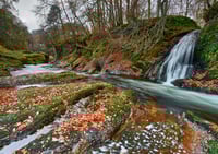 The rivers edge in Autumn exclusive print