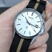 Image 3 of 1976 Seiko Quartz QZ Silver Dial Vintage Wristwatch (0842-8050)