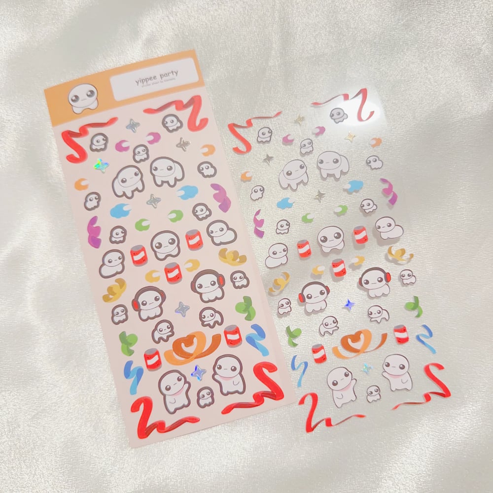 Image of Yippee Party Sticker Sheet